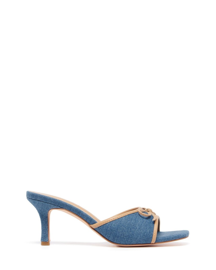 Heels Therapy Shoes | Jenner Heel Blue Denim