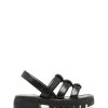 Flats Therapy Shoes | Rilee Sandal Black Smooth