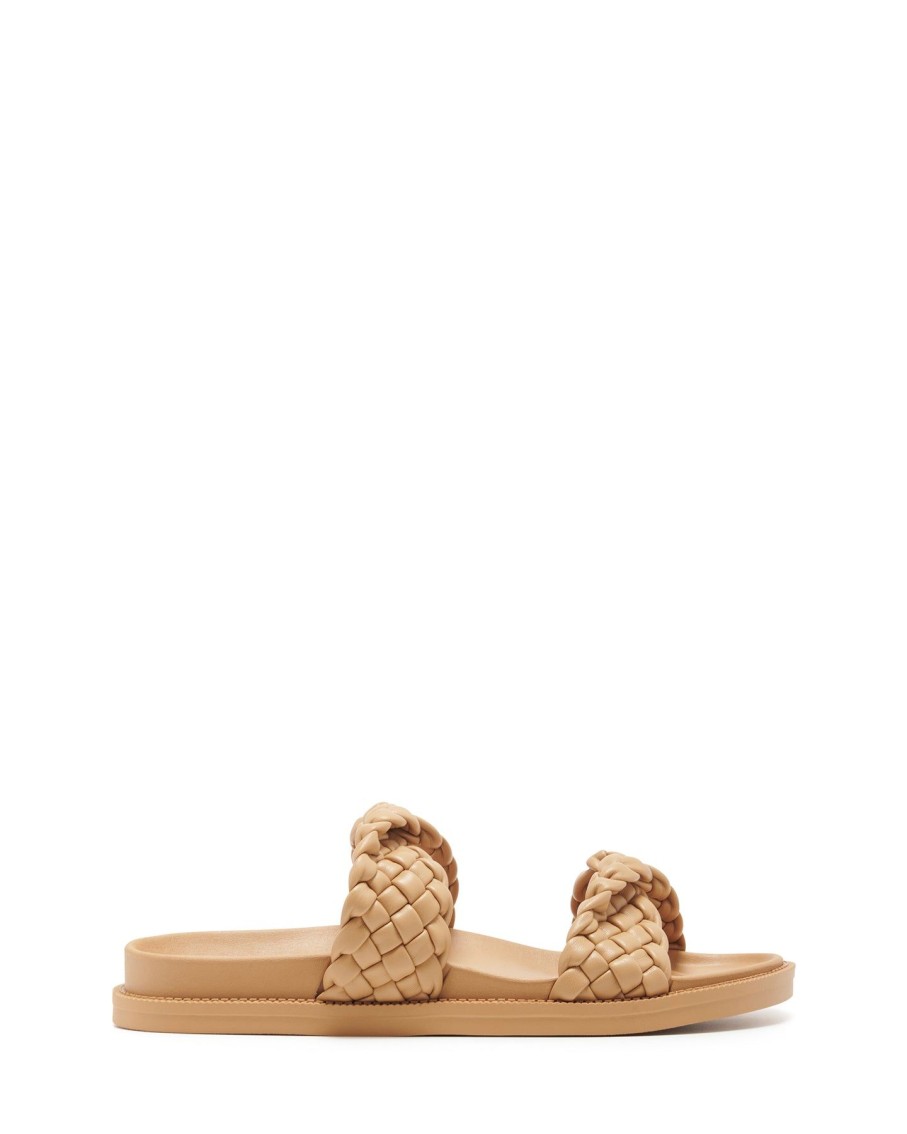 Sandals Therapy Shoes | Evil Flat Sandal Caramel