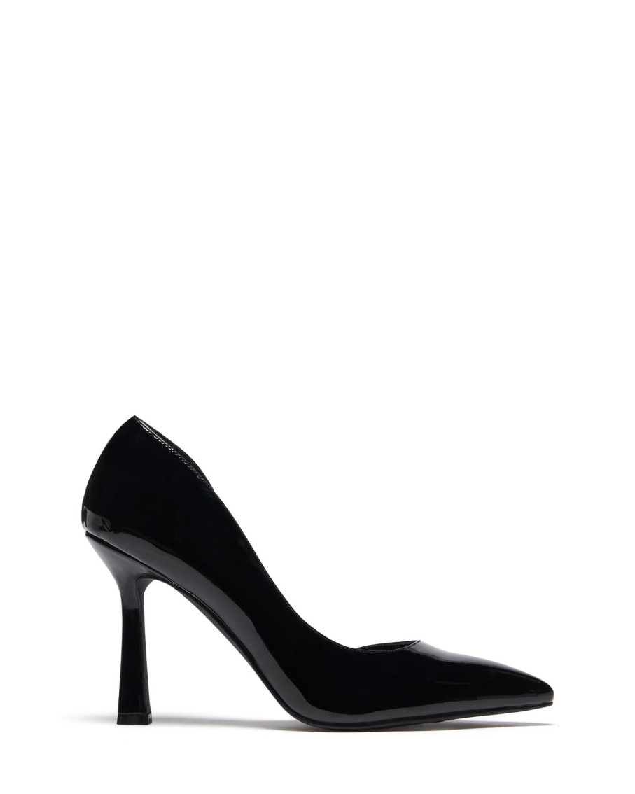 Heels Therapy Shoes | Temptress Pump Black Patent