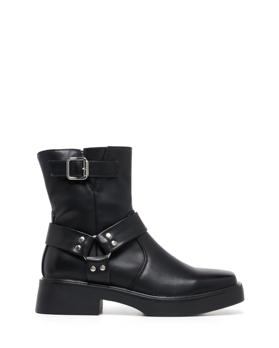 Boots Therapy Shoes | Encore Biker Boot Black