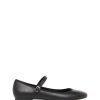 Flats Therapy Shoes | Jayne Ballet Flat Black Smooth