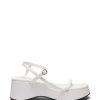 Sandals Therapy Shoes | Claudia Platform Sandal White