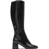 Boots Therapy Shoes | Wolf Tall Boot Black Croc