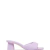 Sandals Therapy Shoes | Alivia Heel Lilac Smooth