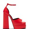 Sandals Therapy Shoes | Virtue Platform Heel Red