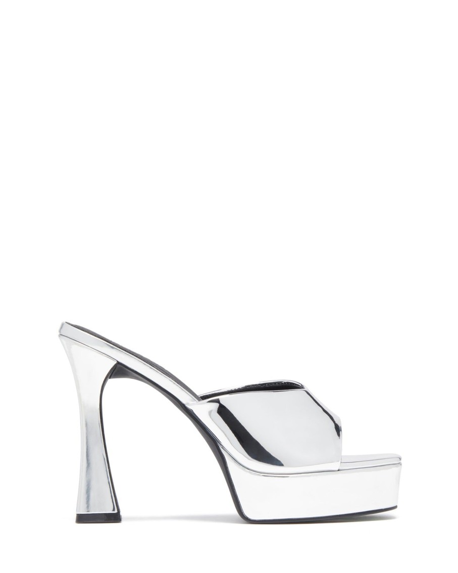 Heels Therapy Shoes | Fierce Platform Heel Silver