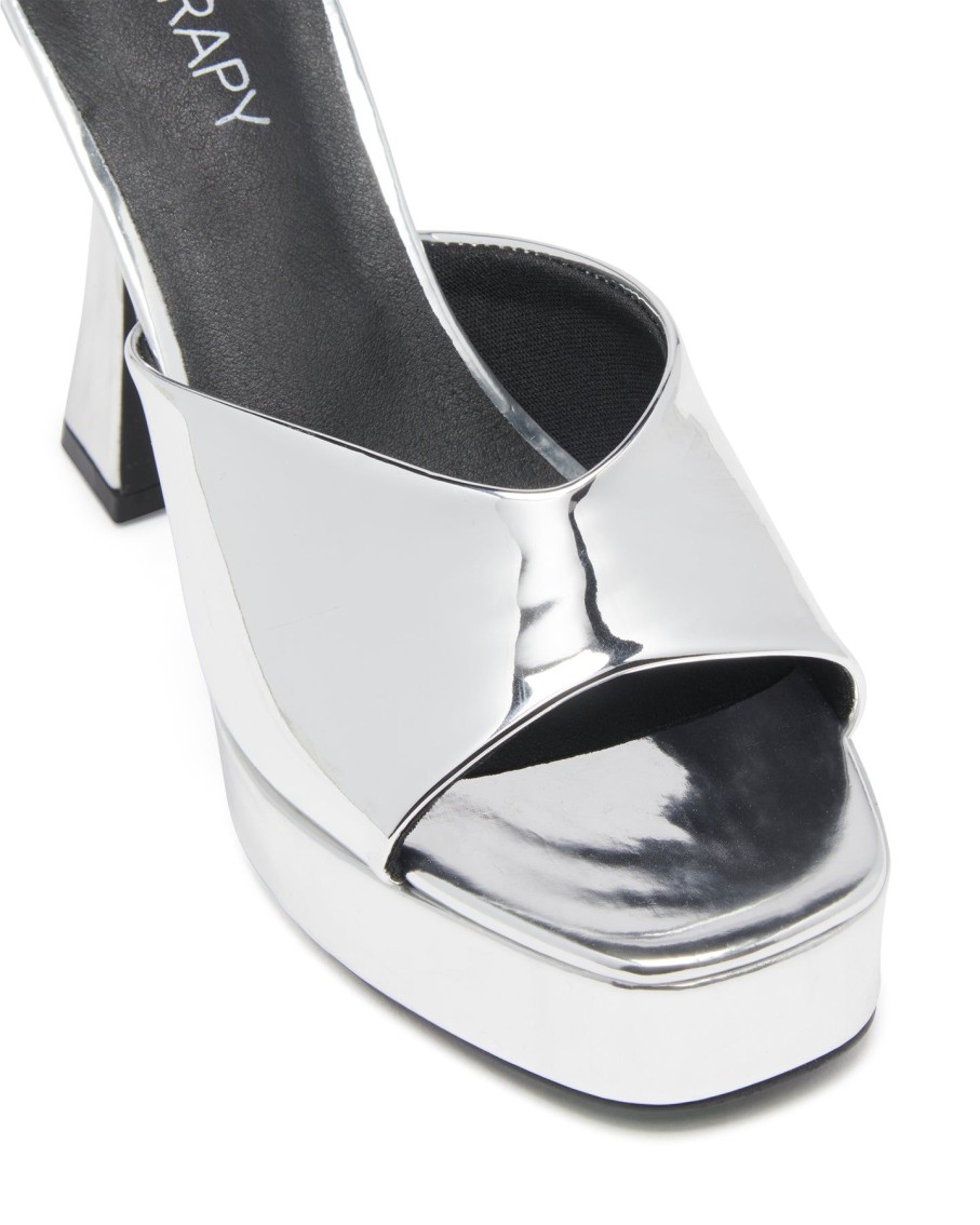 Heels Therapy Shoes | Fierce Platform Heel Silver