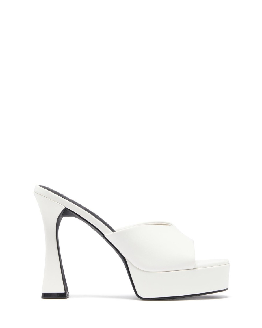 Heels Therapy Shoes | Fierce Platform Heel White