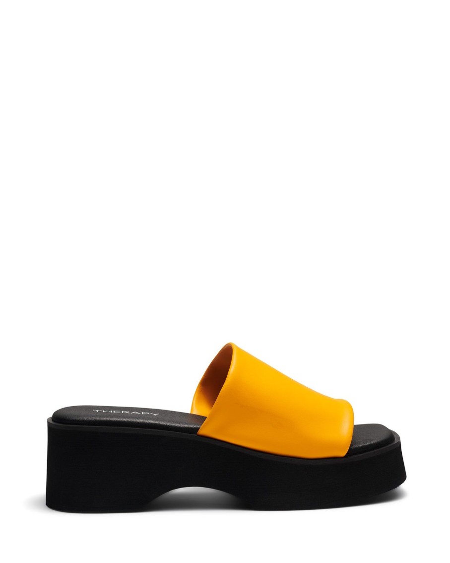 Sandals Therapy Shoes | Naomi Platform Sandal Mango