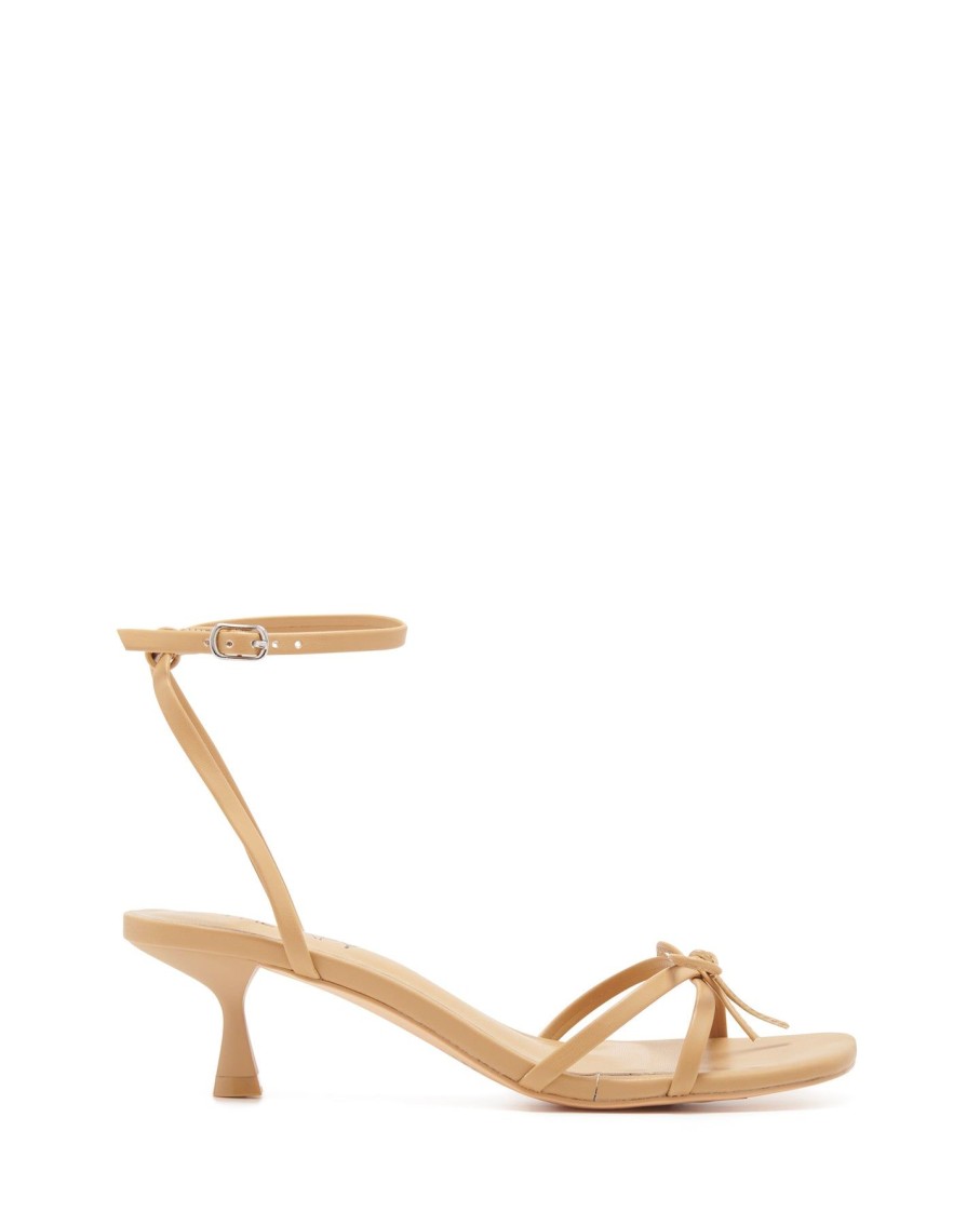 Heels Therapy Shoes | Luci Heel Caramel Smooth