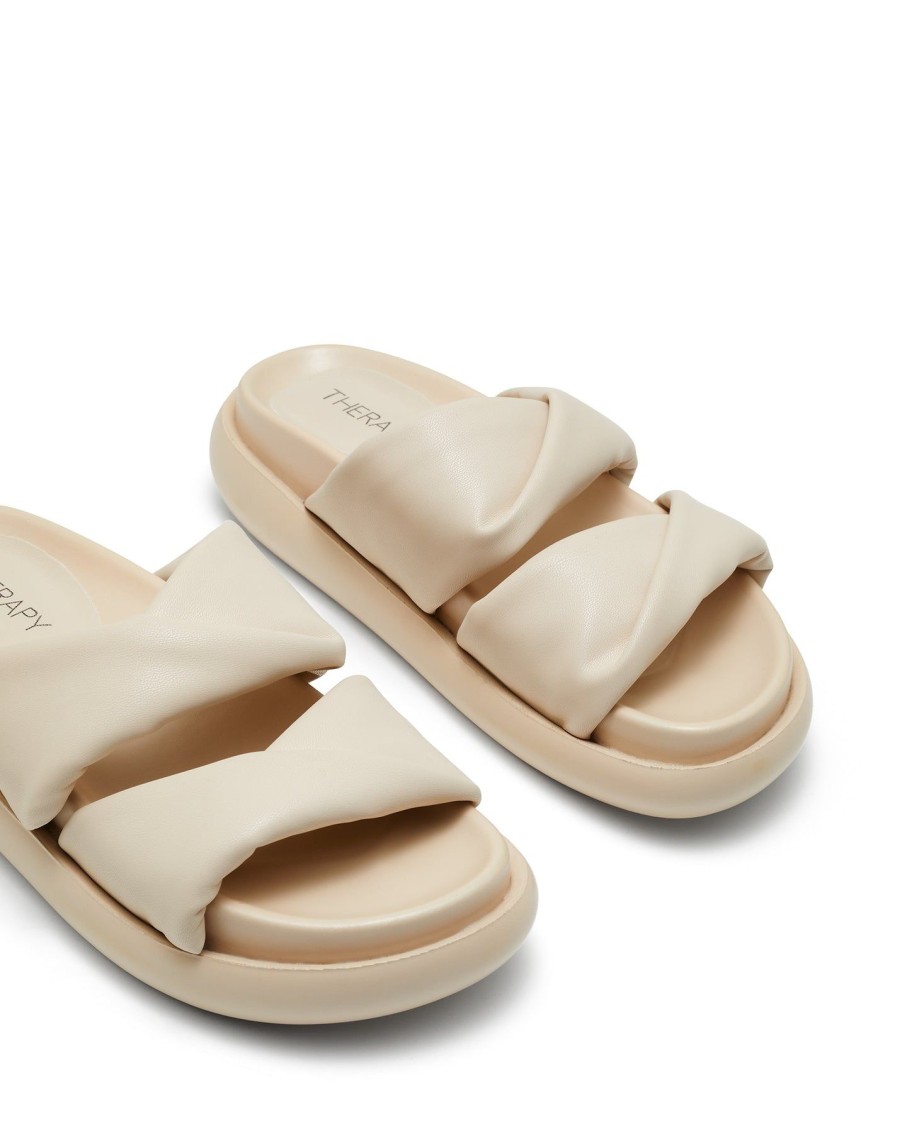 Sandals Therapy Shoes | Vague Flatform Sandal Bone