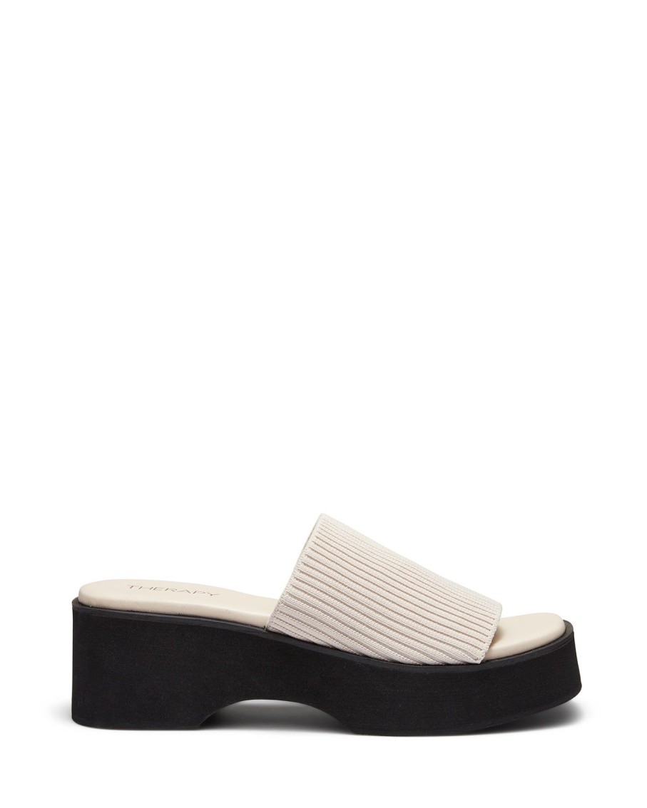 Sandals Therapy Shoes | Nawty Platform Sandal Bone