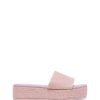 Sandals Therapy Shoes | Avery Flatform Sandal Pink Raffia