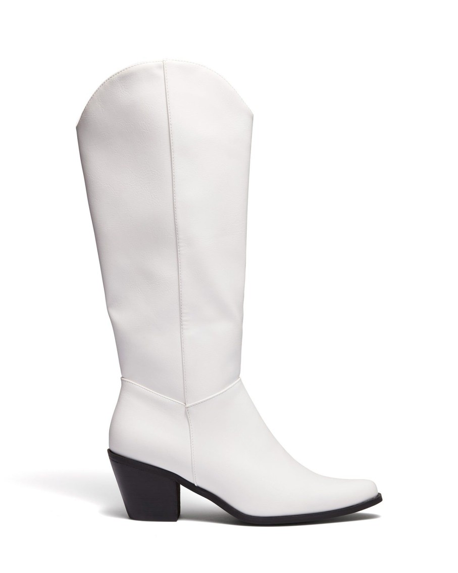 Boots Therapy Shoes | Cyrus Cowboy Boot White