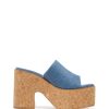 Heels Therapy Shoes | Dreamy Platform Heel Blue Denim