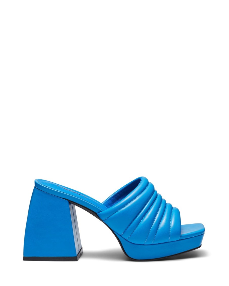 Heels Therapy Shoes | Euphoria Platform Heel Blue