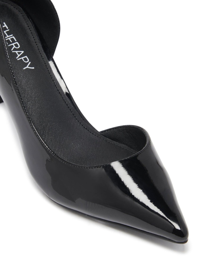 Heels Therapy Shoes | Scandal Pump Black Patent