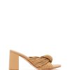 Sandals Therapy Shoes | Kaylee Heel Caramel Smooth