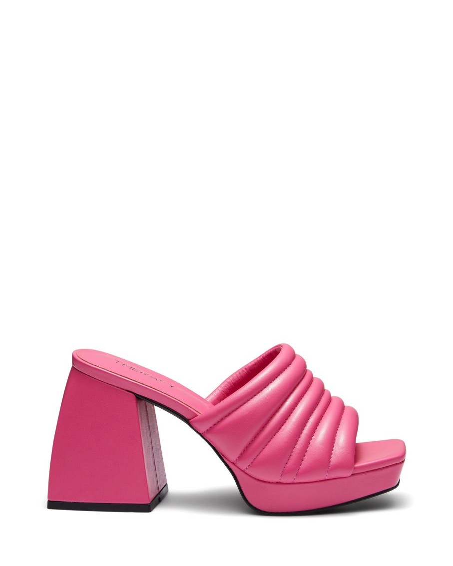 Heels Therapy Shoes | Euphoria Platform Heel Pink