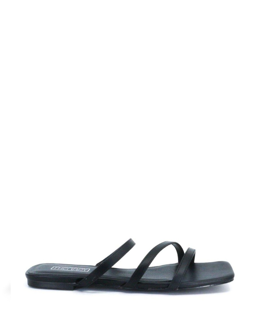 Flats Therapy Shoes | Garza Flat Black