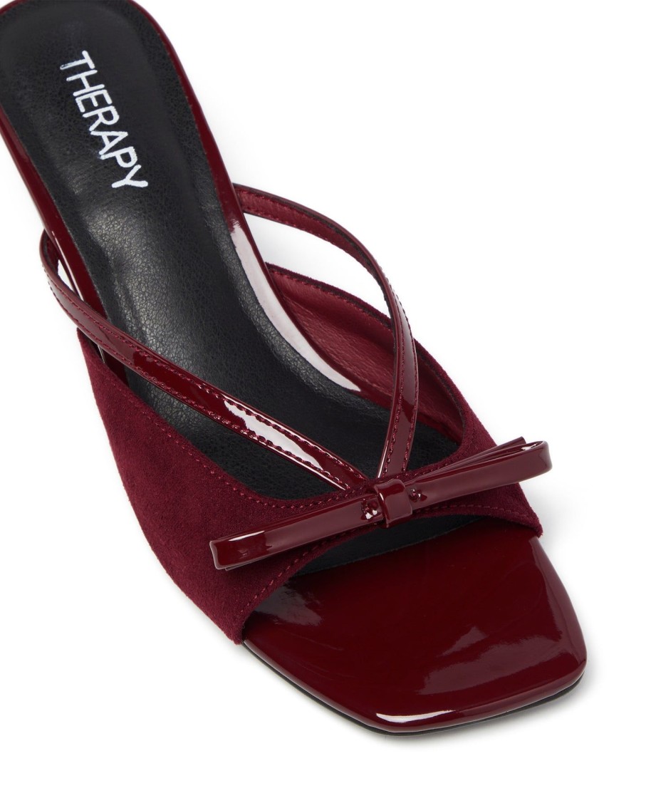 Heels Therapy Shoes | Lulu Heel Cherry