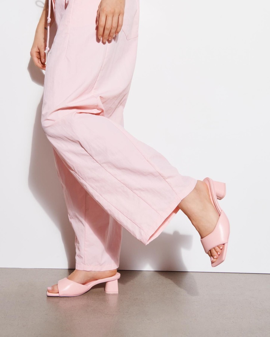 Sandals Therapy Shoes | Alivia Heel Pink Smooth