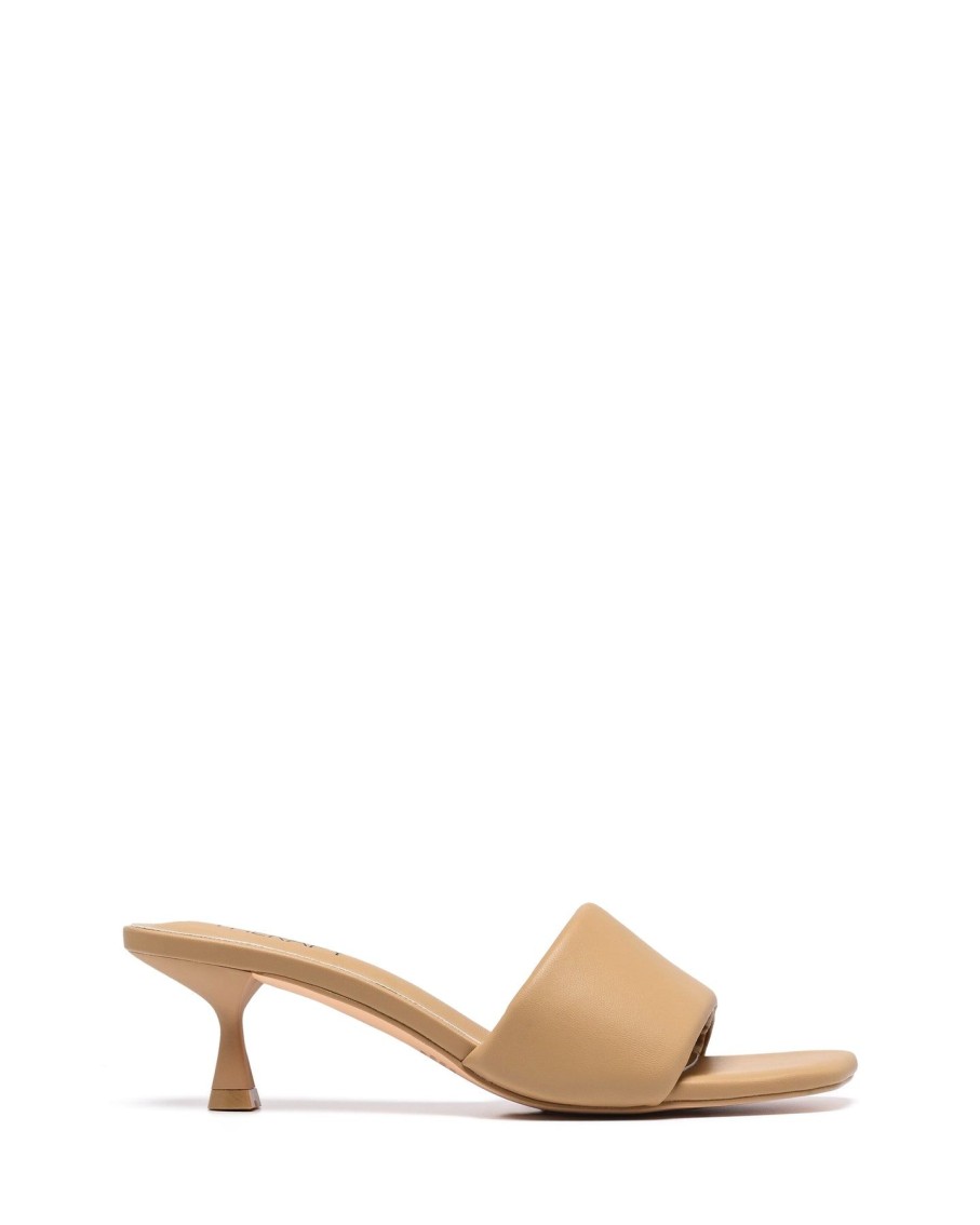 Heels Therapy Shoes | Luxe Heel Caramel Smooth