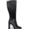 Boots Therapy Shoes | Muse Tall Boot Black Satin