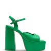 Sandals Therapy Shoes | Dom Platform Heel Green