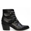 Boots Therapy Shoes | Parker Boot Black Croc