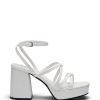 Heels Therapy Shoes | Ada Platform Heel White