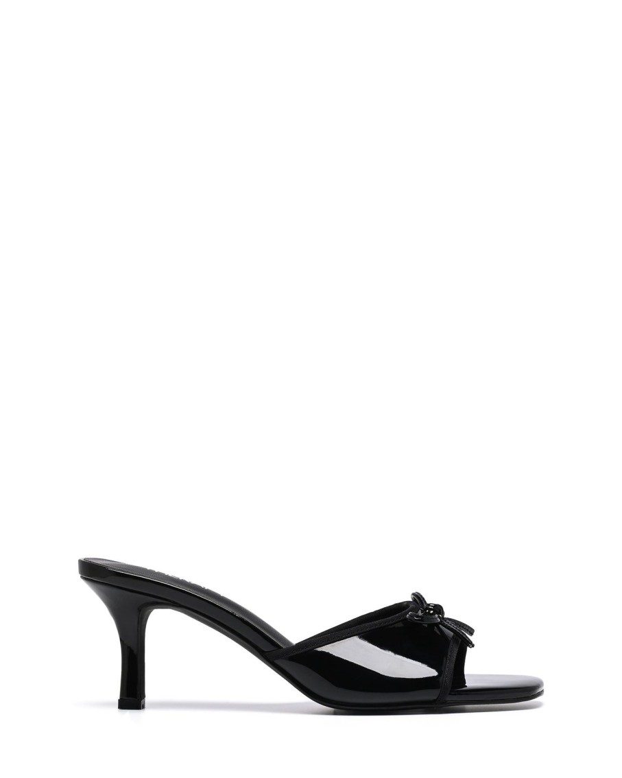 Heels Therapy Shoes | Jenner Heel Black Patent