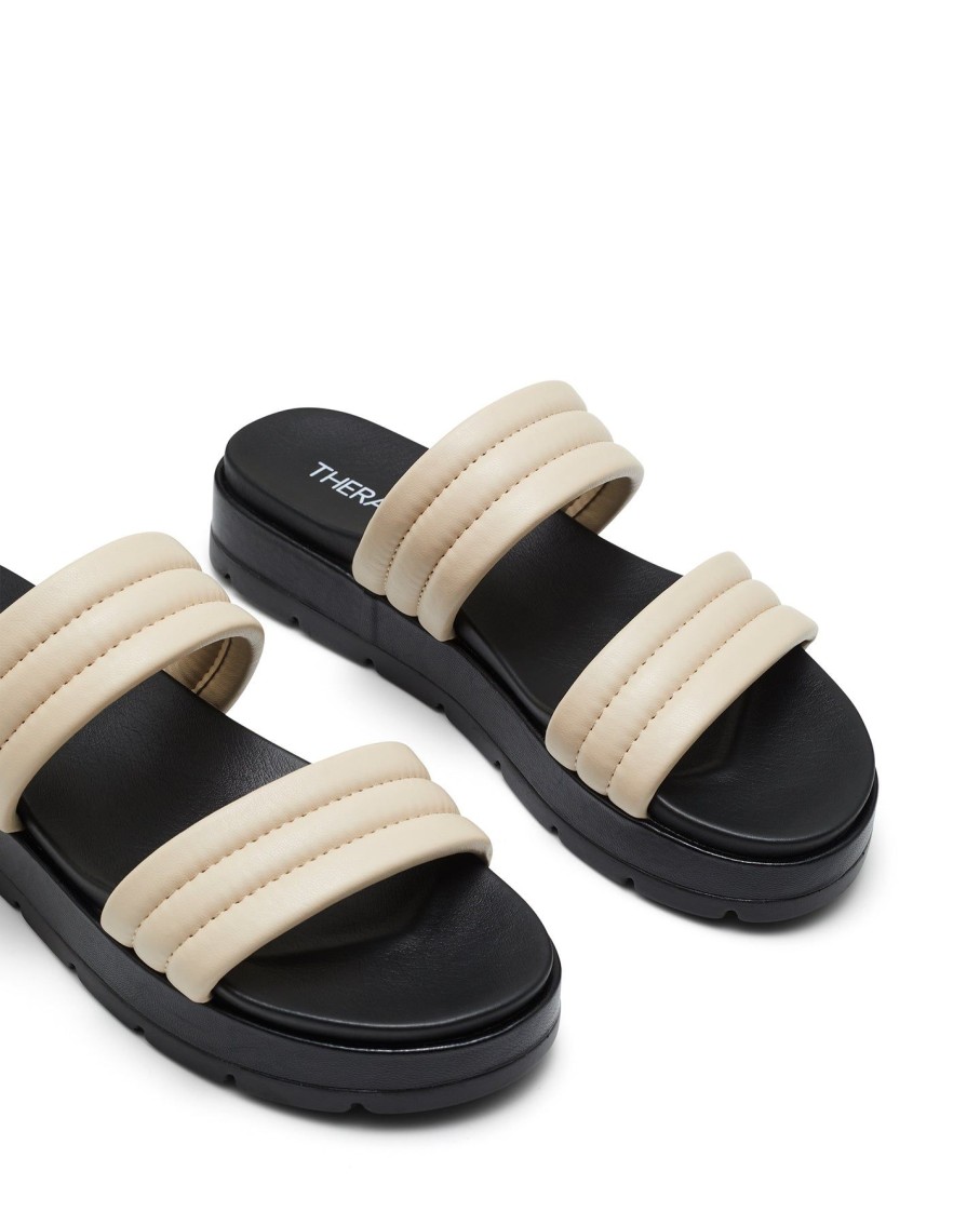 Sandals Therapy Shoes | Slander Flatform Sandal Bone